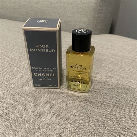 vintage chanel pour monsieur edt|chanel cologne pour monsieur.